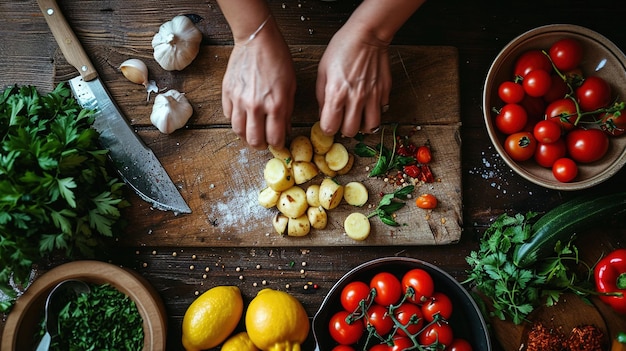 Kroki przygotowania potrawy